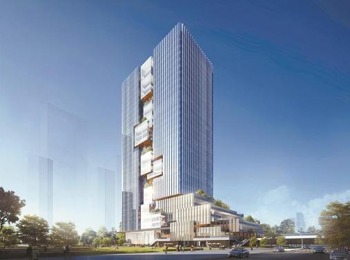 灣區產業投資大廈項目昨破土動工